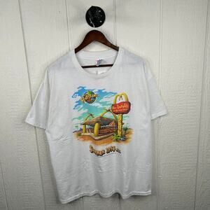 Vintage 90’s Hanes Flintstones McDonalds Graphic Tee Size X-Large